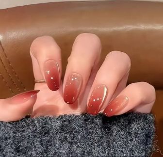 Artistic Heart Pattern Nail Art Extensions Stornfield