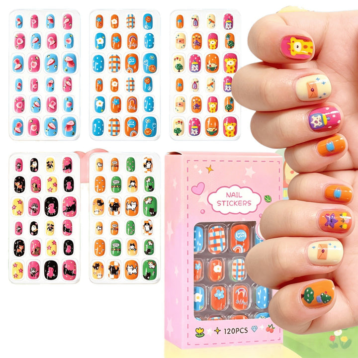 Decorative Cartoon-Themed Nail Sticker Collection Stornfield