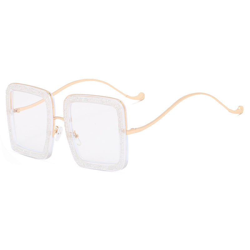 Women's glamorous sunglasses with sparkling crystal frame Stornfield
