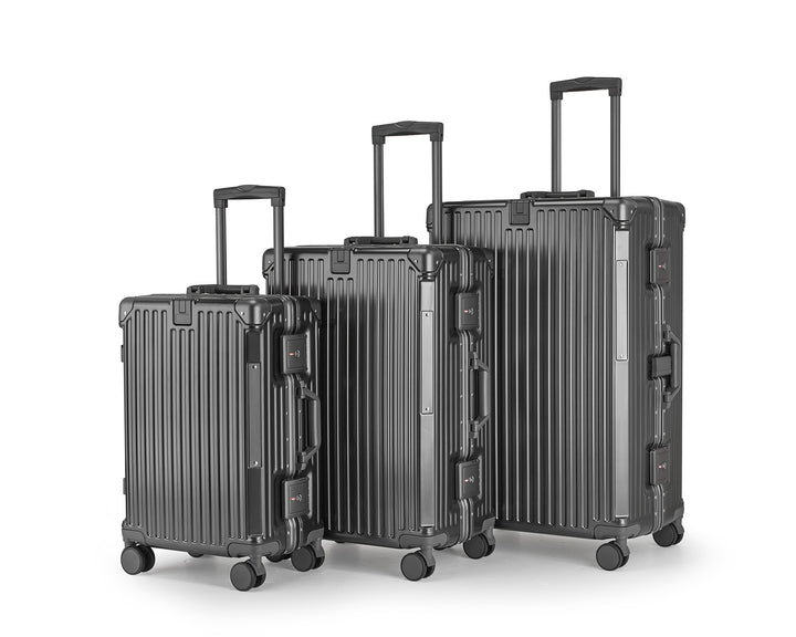 Unisex Aluminum Hard Shell Travel Luggage Set Stornfield