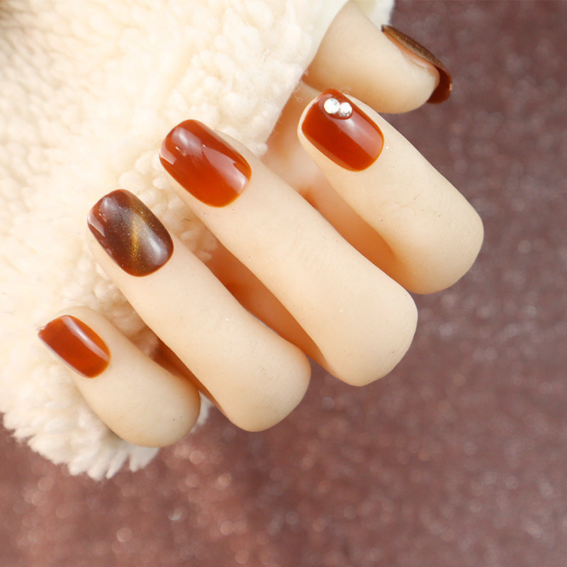 Radiant Glossy Press-On Nail Collection Stornfield