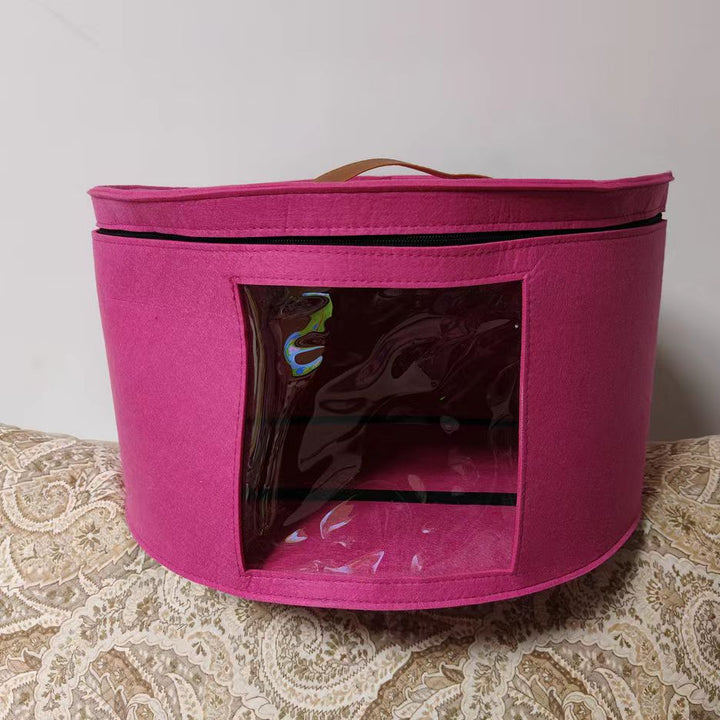 Practical storage basket with viewing window Stornfield