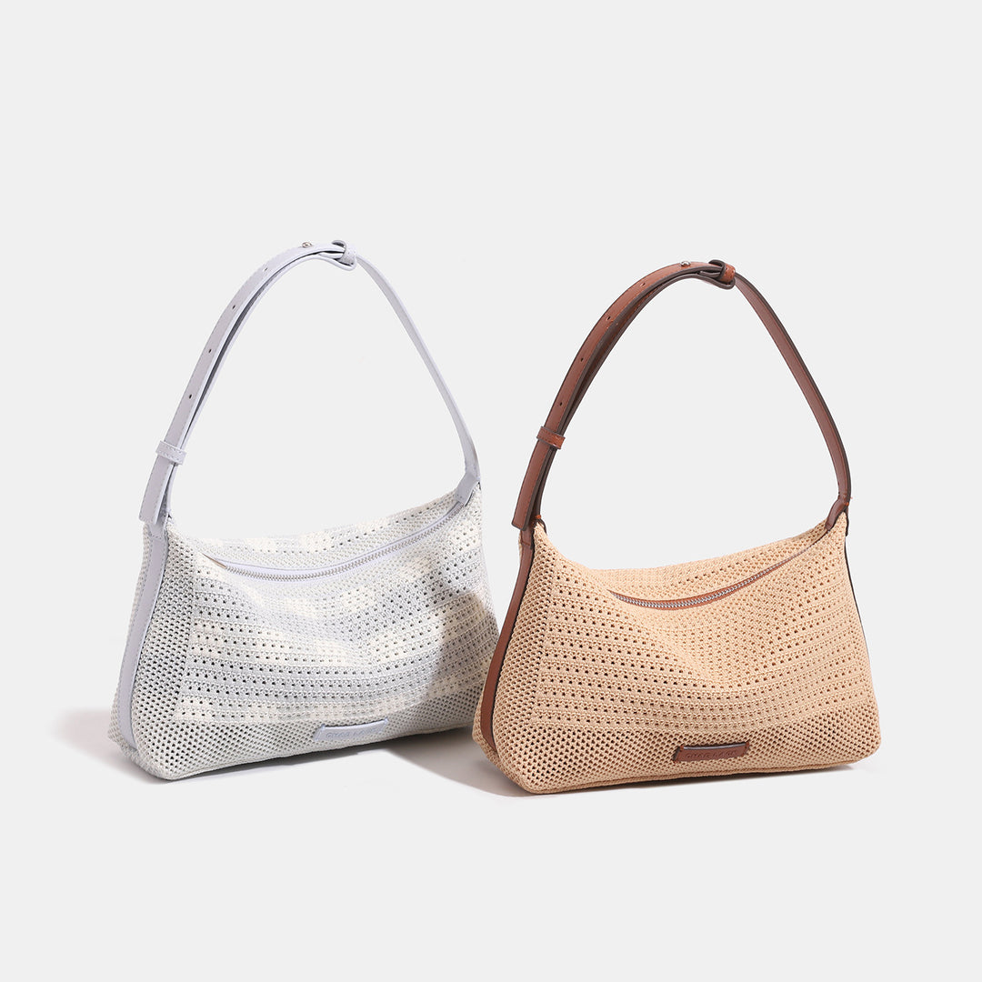 Stylish Perforated Handbag