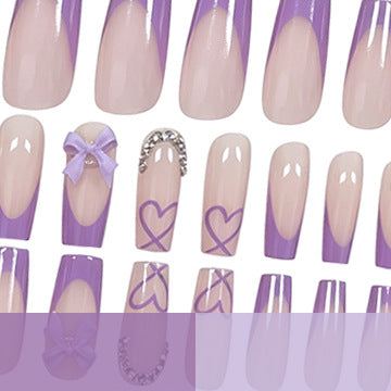 Elegant Press-On Nail Set Stornfield