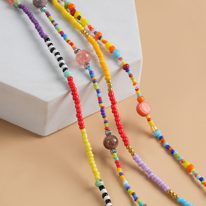 Colorful Handcrafted Beaded Eyewear Chain Stornfield