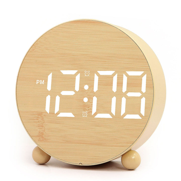 Digital Alarm Clock with Large LED Display and Gentle Alarm Function Stornfield