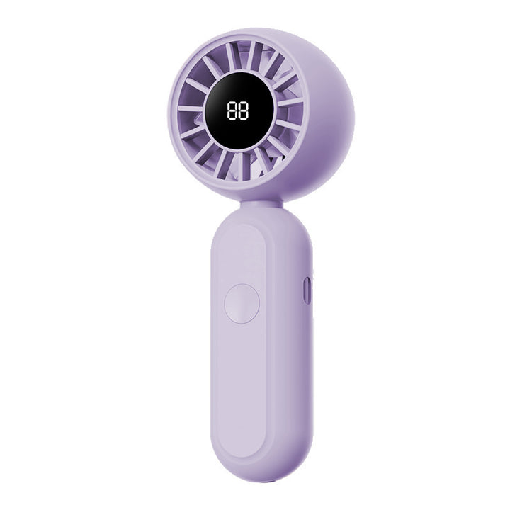 Ladies Portable Hand Fan with Digital Control Stornfield