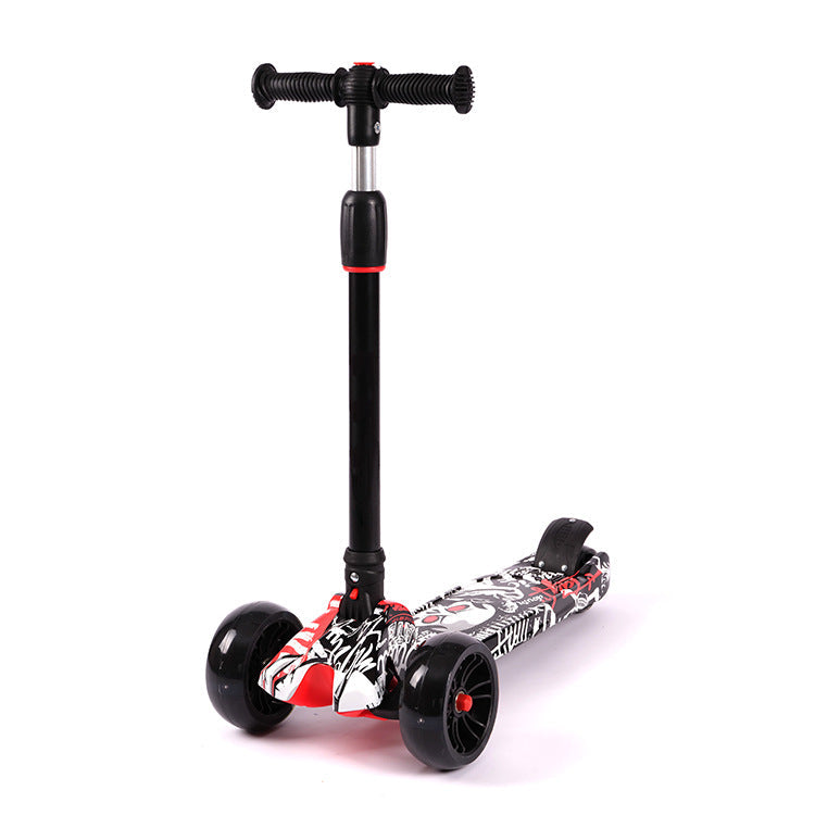 Colorful Graphic Kick Scooter Stornfield
