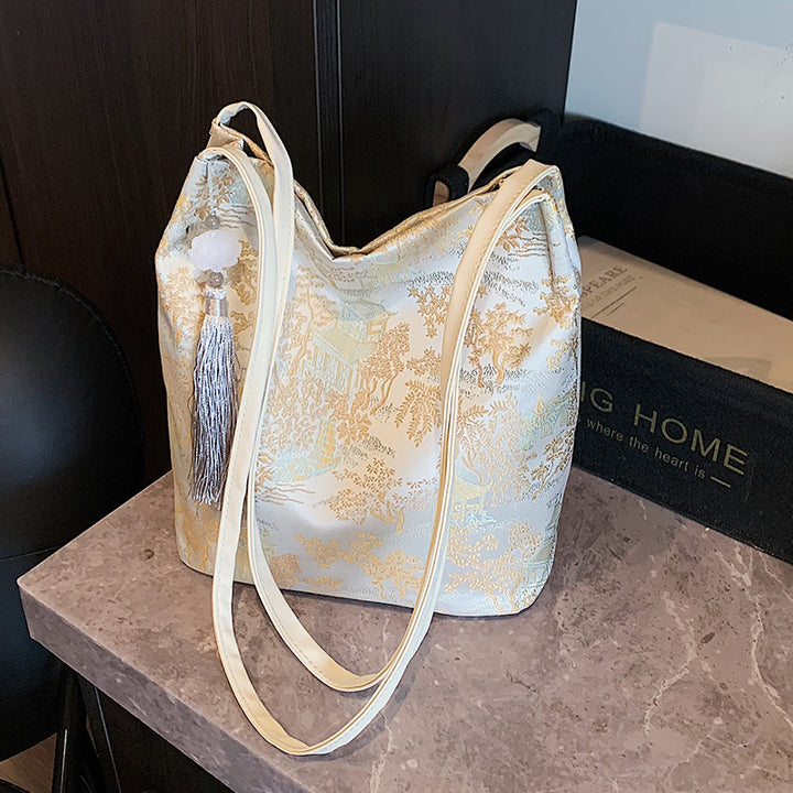 Elegant Embellished Tote Bag