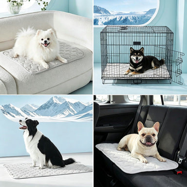 Unisex nan cooling quilted dog mat with non-slip bottom Stornfield
