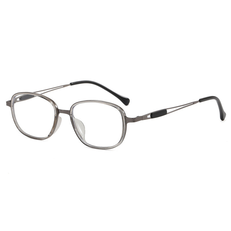 Fashionable sunglasses with square frame and slim metal frame Stornfield
