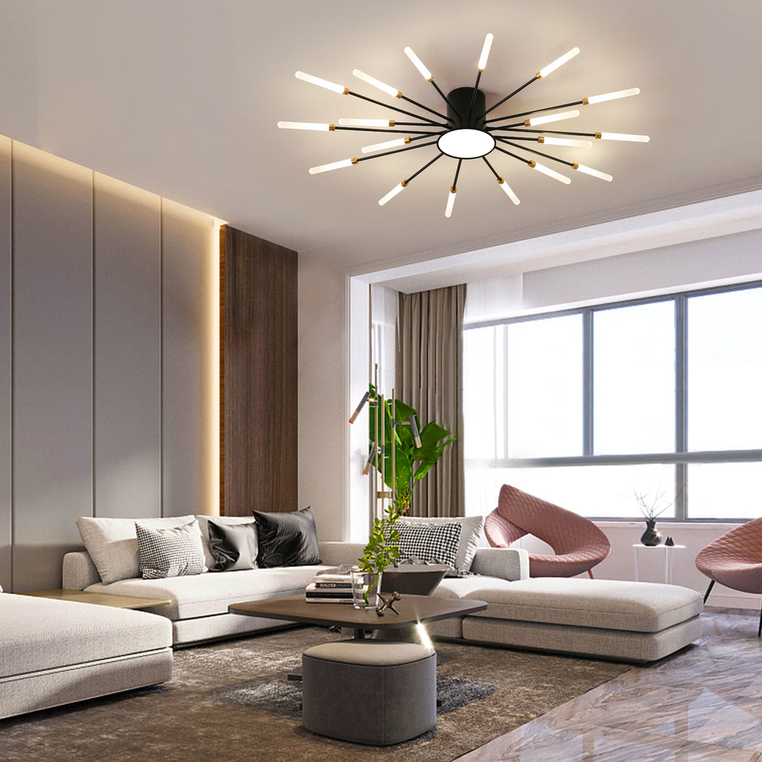 Starburst Ceiling Light Fixture
