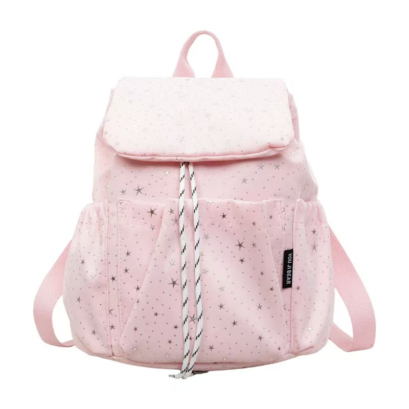 Starry Print Casual Backpack Stornfield