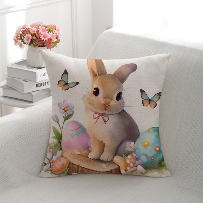 Cute Bunny Design Decorative Pillow