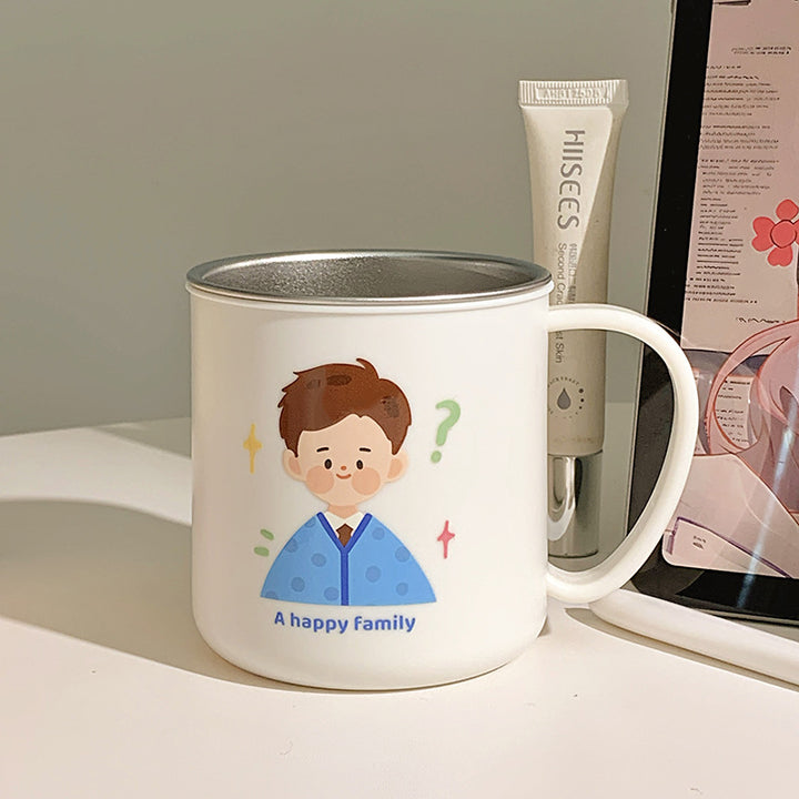 Ceramic mug with cheerful family motif Stornfield 1786635457