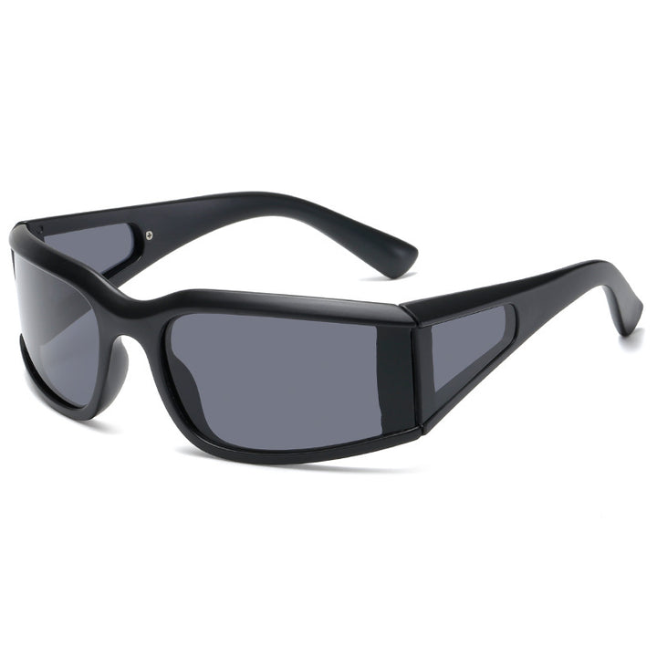 Women's sports sunglasses with particularly ergonomic design and side glare protection Stornfield