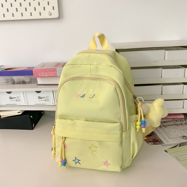 Playful Star-Embellished Backpack Stornfield