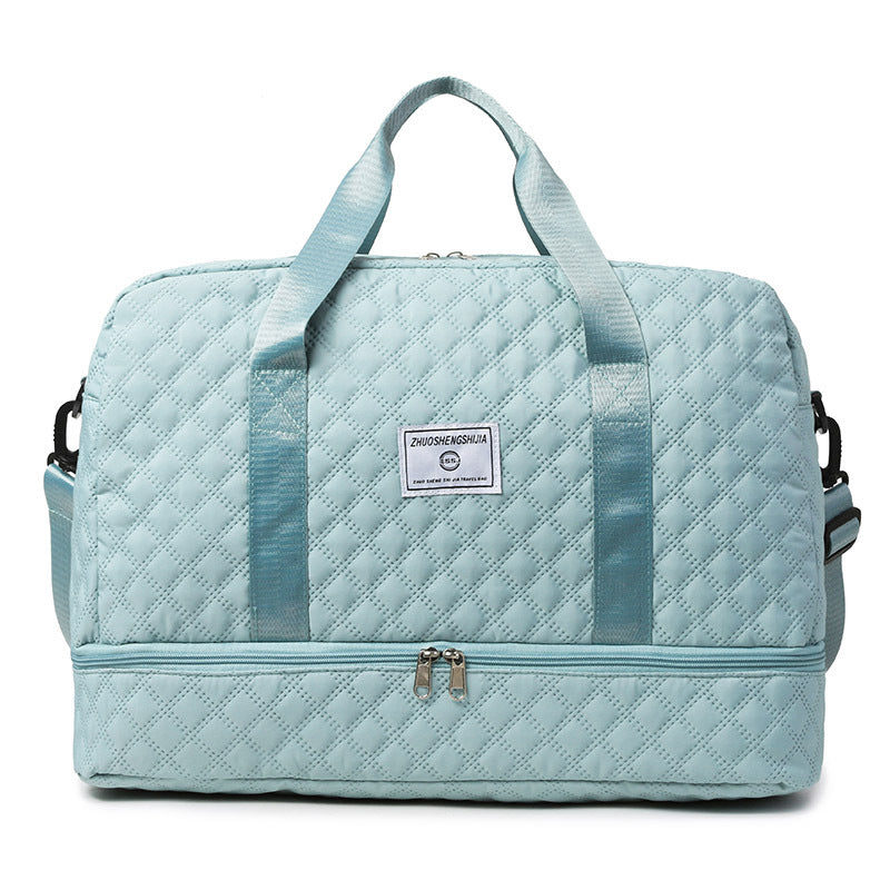 Quilted Multi-Functional Travel Duffel