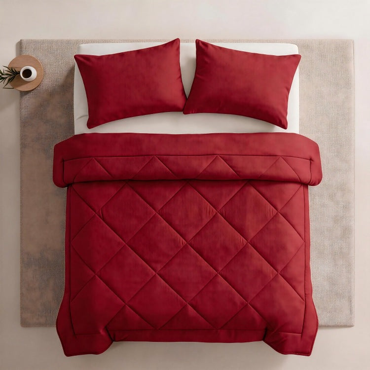 Luxurious Quilted Comforter Set Stornfield