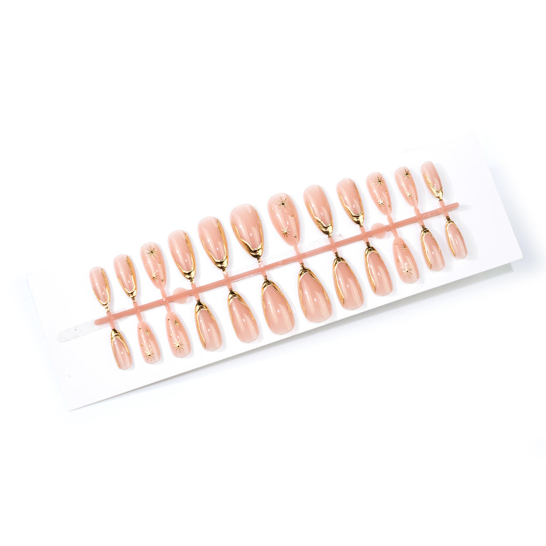 Glamorous Decorative Press-On Nail Set