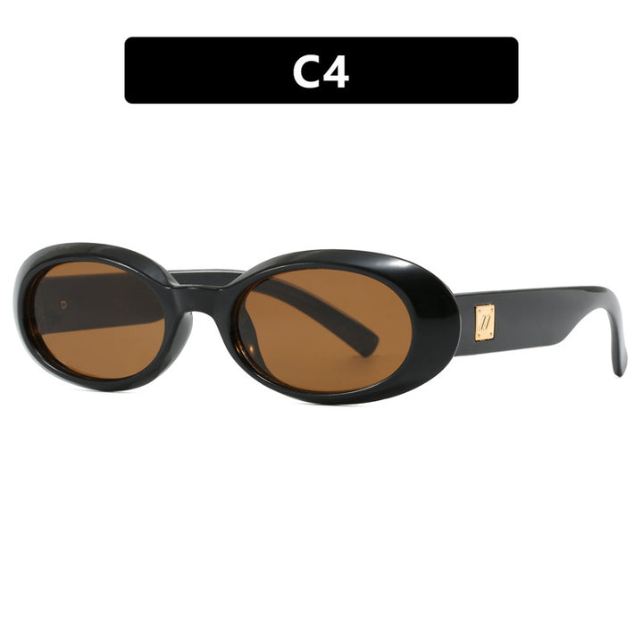 Ladies exclusive sunglasses in elegant oval design Stornfield
