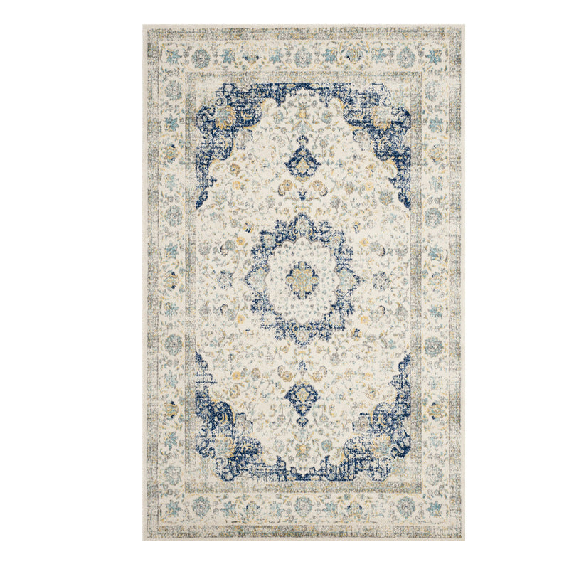 Vintage-Inspired Floral Area Rug