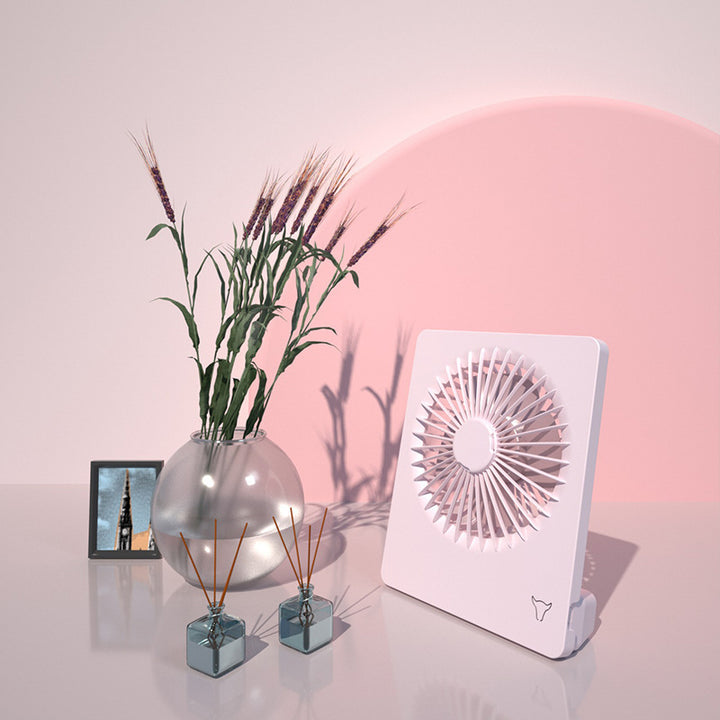 Women portable table fan with 180-degree rotation function Stornfield