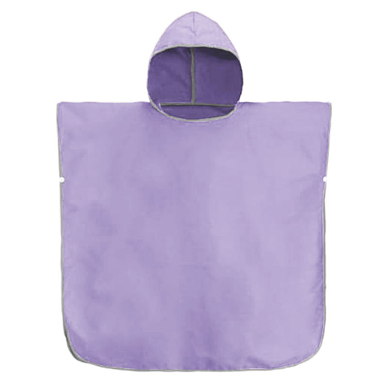 Water-repellent hooded poncho Stornfield