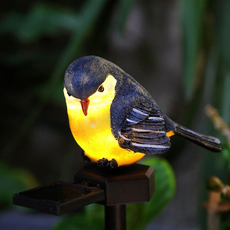 Realistic Solar-Powered Predator Owl Garden Stake With Motion Sensor Stornfield