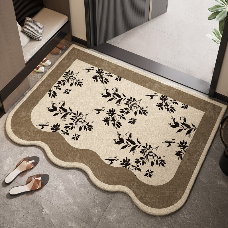 Botanical Design Area Rug