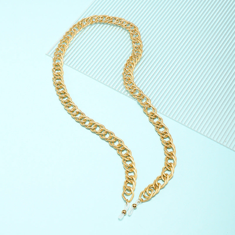 Chain-Detail Cat-Eye Glasses Stornfield