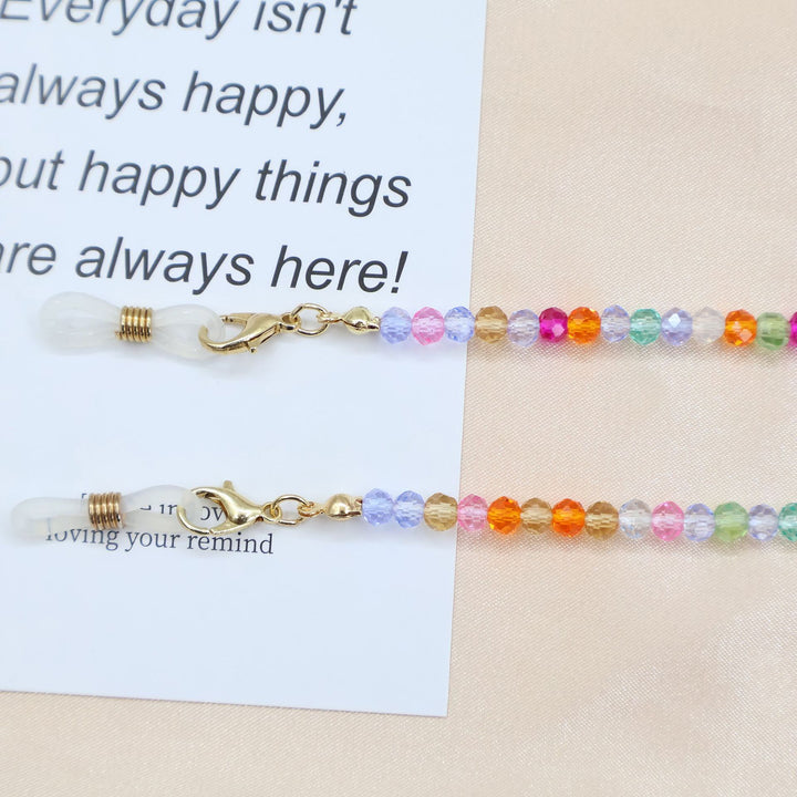 Colorful Beaded Eyewear Holder Chain Stornfield