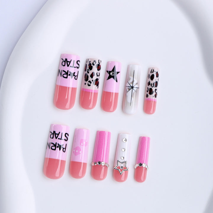 Artificial nails with creative designs and elegant accents Stornfield
