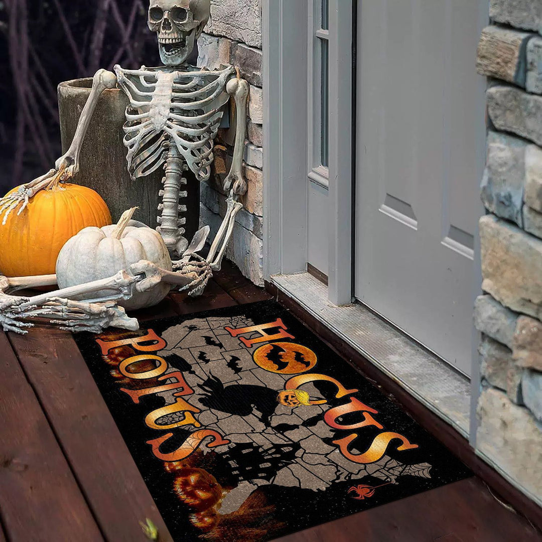 Halloween-Themed Decorative Welcome Mat for Home