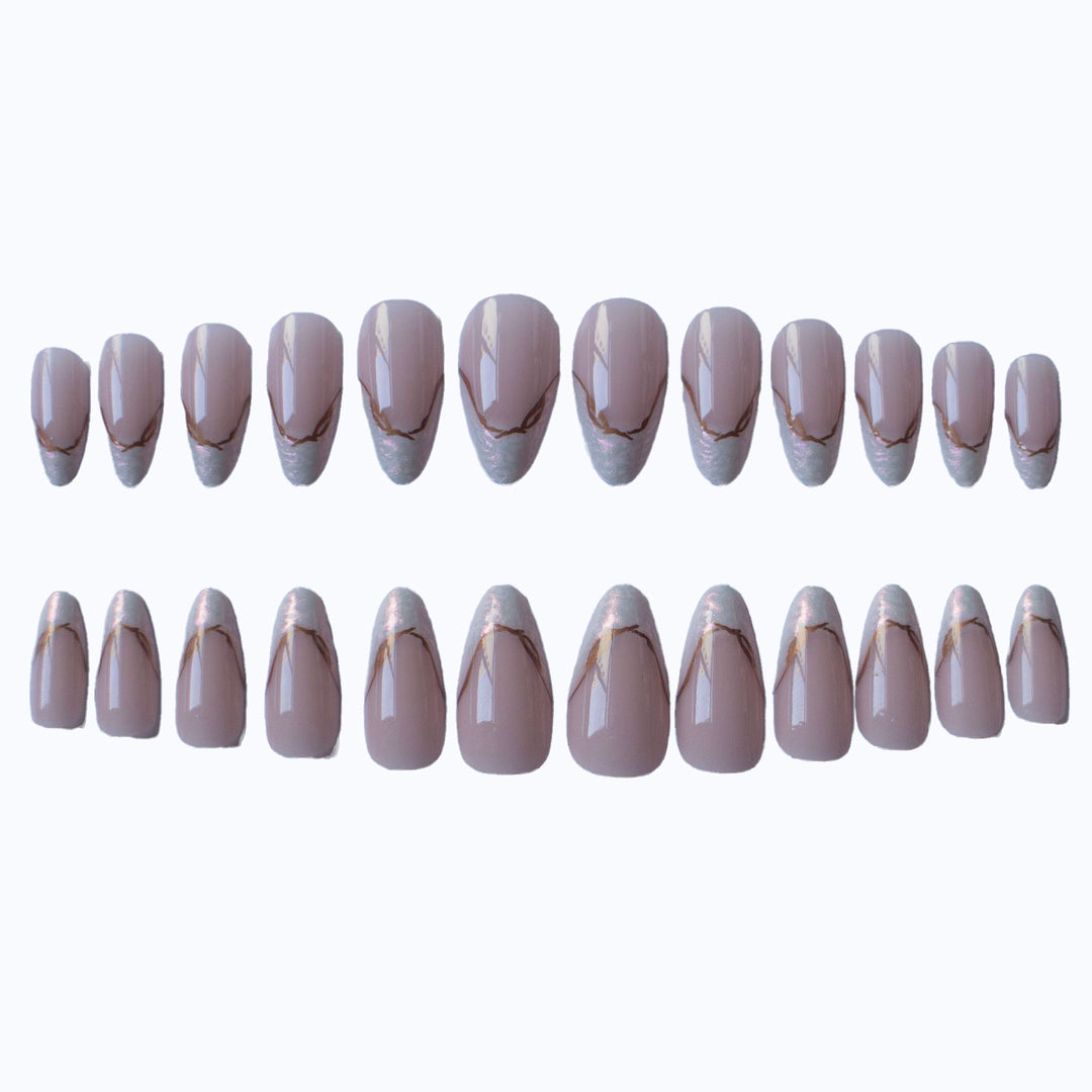 Stylish Long Stiletto Press-On Nails Stornfield