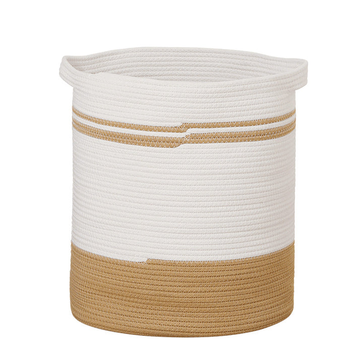 Women's storage basket with modern striped design Stornfield
