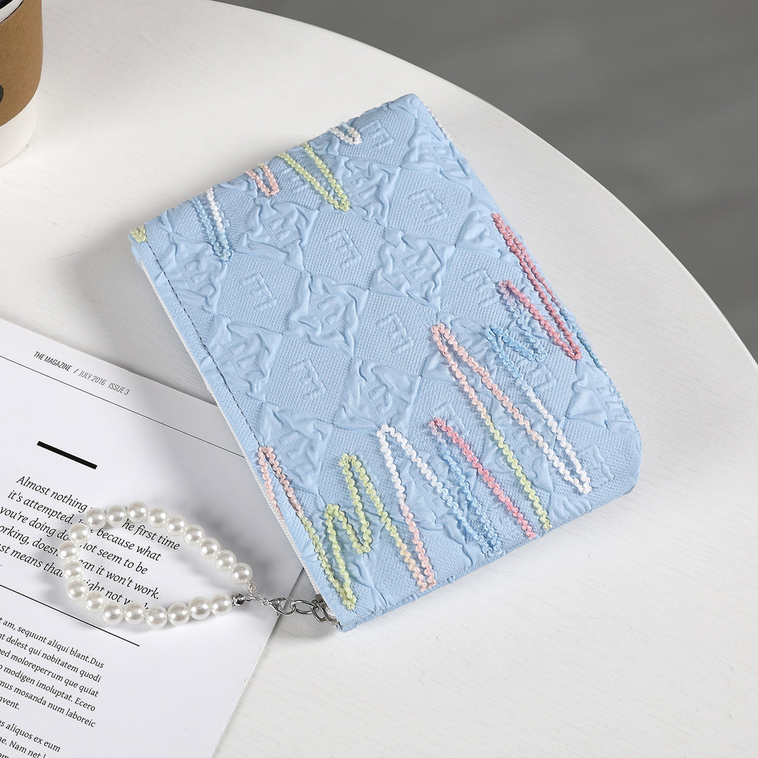 Textured Fabric Clutch