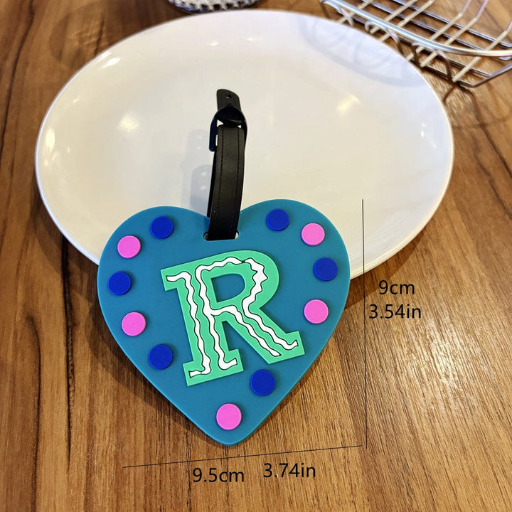 Playful Alphabet Luggage Tag Stornfield