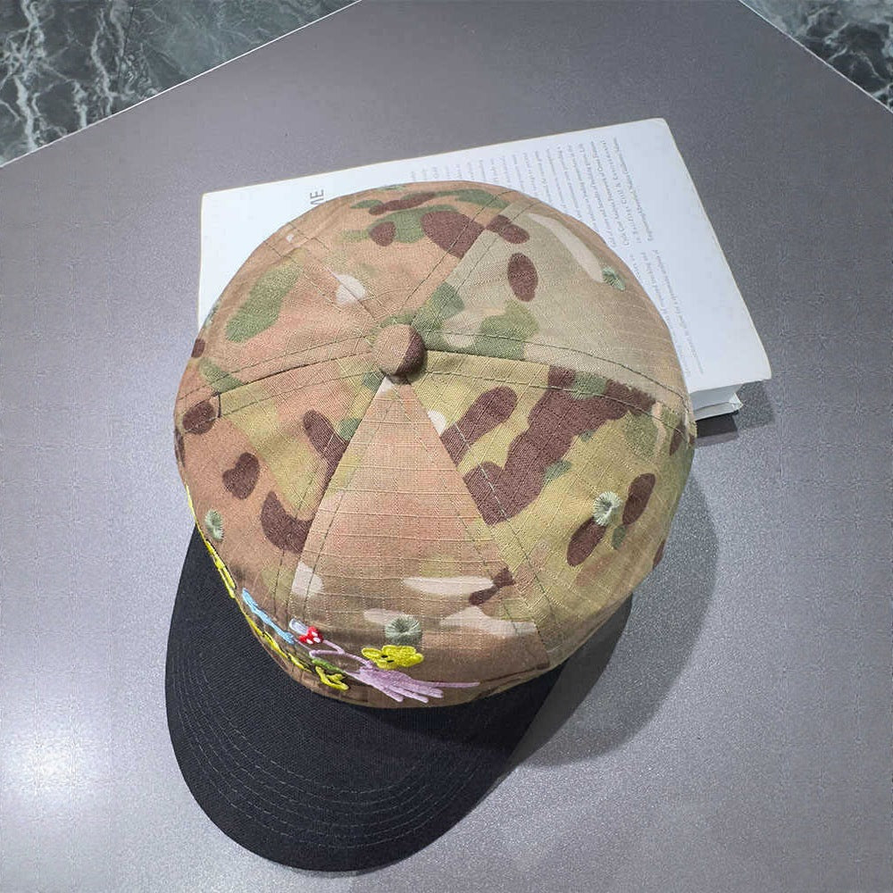 Unisex Embroidered Camo Cap Stornfield