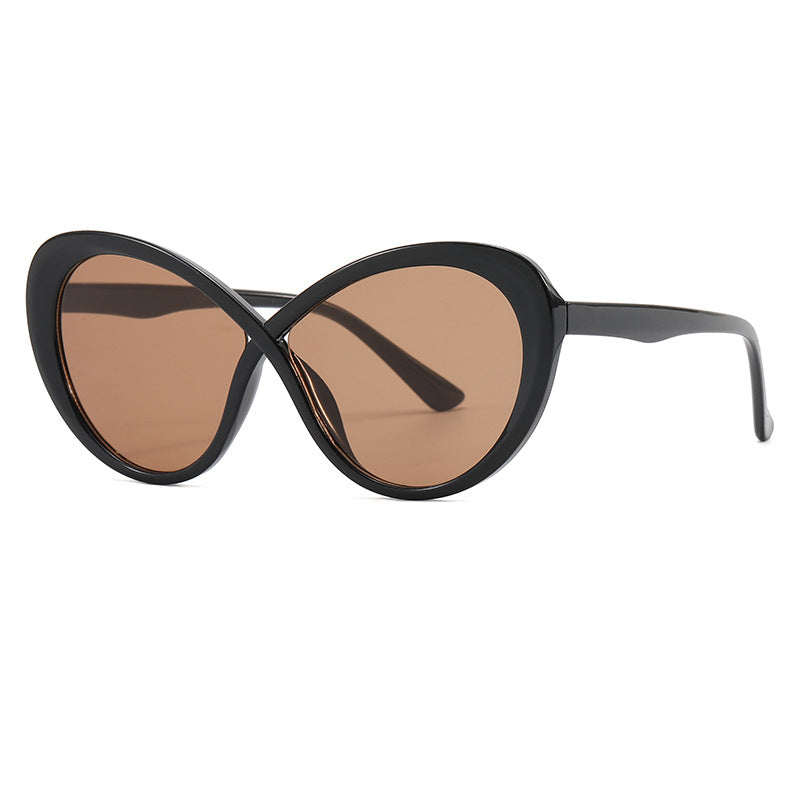 Women Cat-Eye Sunglasses with Mirrored Lenses Stornfield