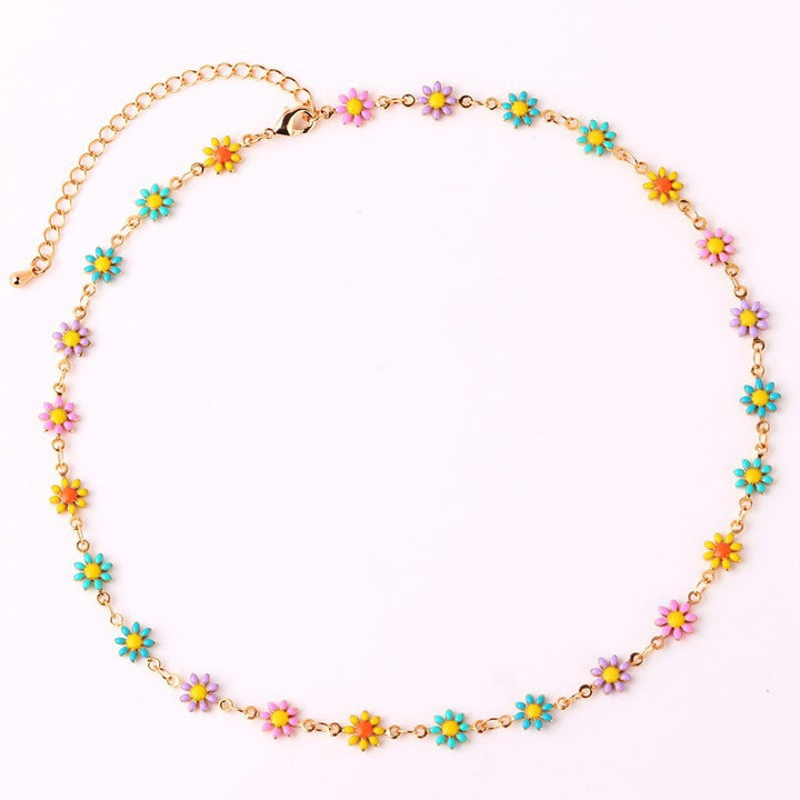 Floral Daisy Chain Necklace Stornfield