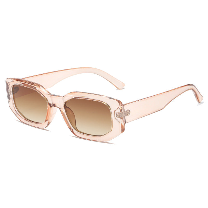 Ladies' fashionable square sunglasses with distinctive Stornfield frame