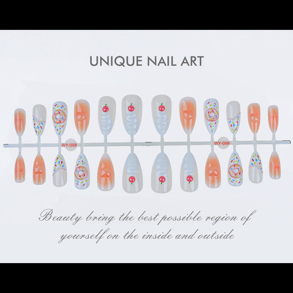 Decorative Press-On Nails Set Stornfield