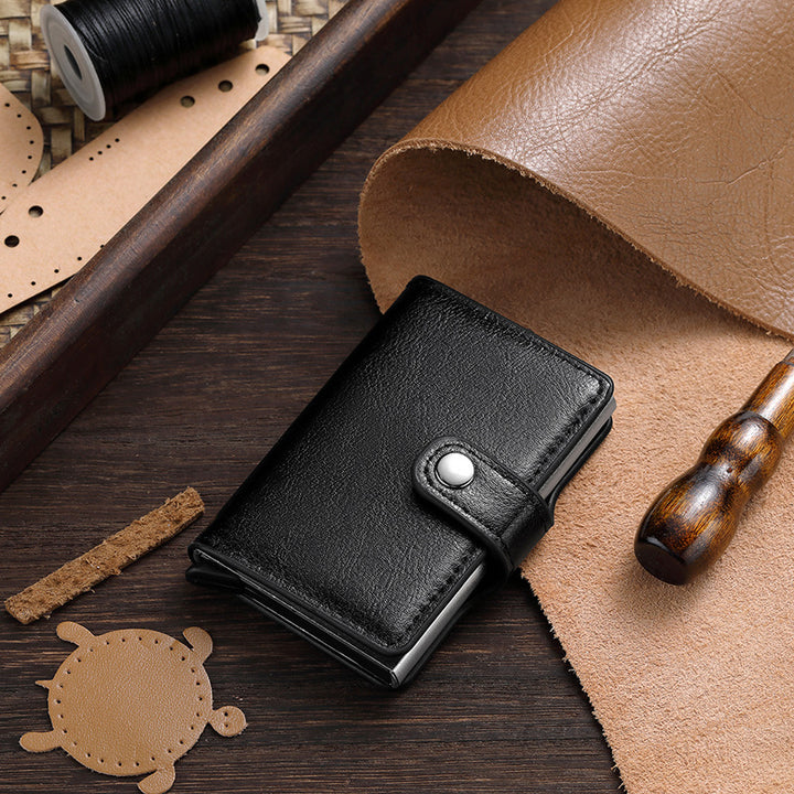 RFID-Blocking Leather Cardholder Stornfield