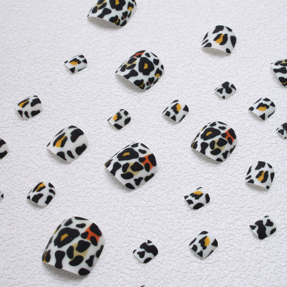 Playful Leopard Print Press-On Nails Stornfield