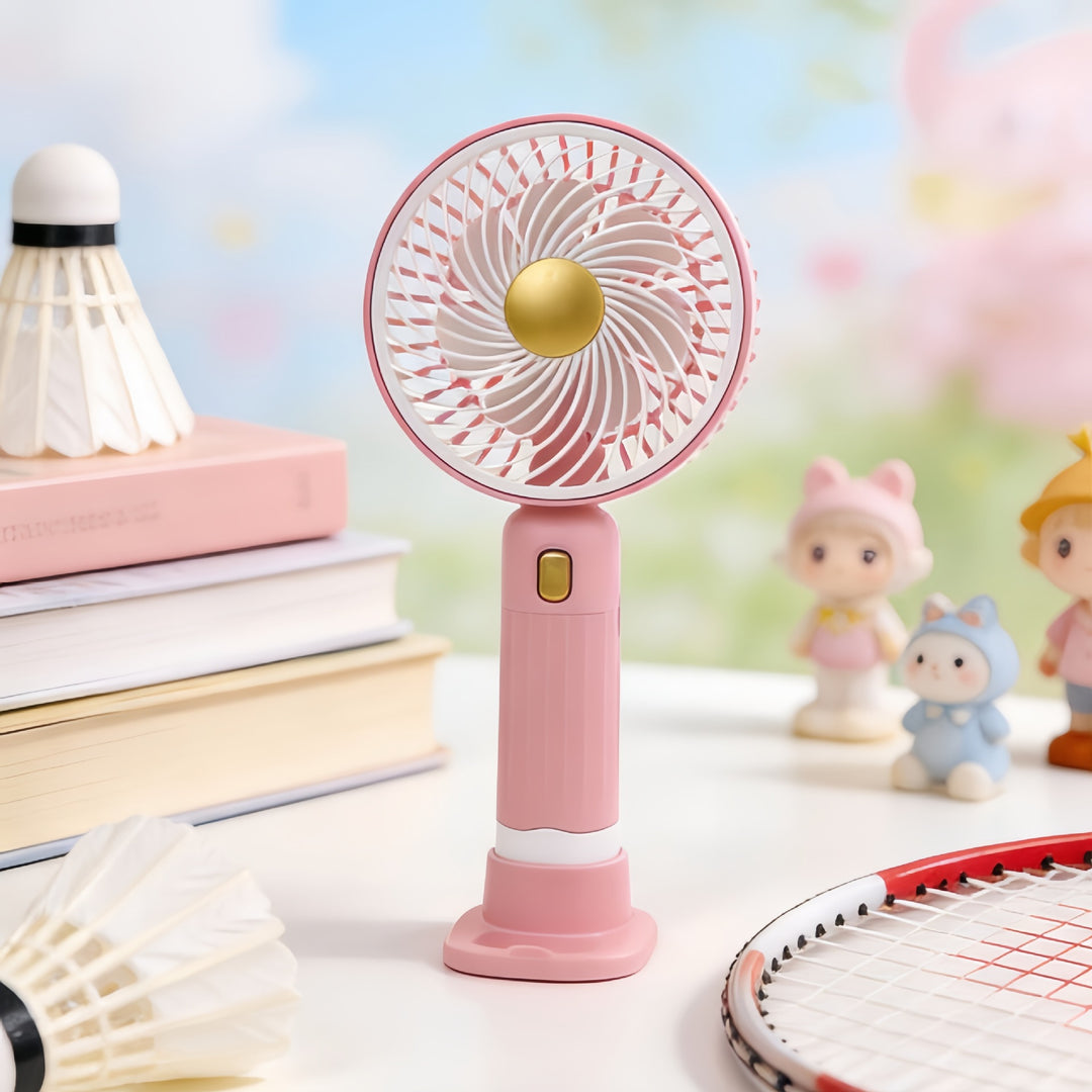 Ladies Portable Handheld Fan with Variable Speed Mode Stornfield