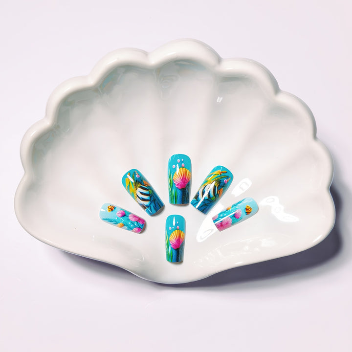Creative Underwater Nail Design Set Stornfield
