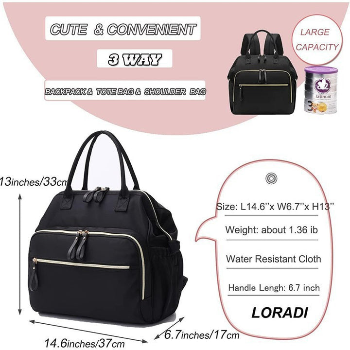 Stylish Multi-Pocket Backpack Stornfield