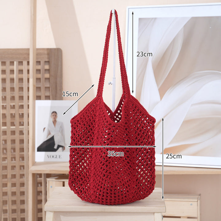 Handcrafted mesh tote bag Stornfield