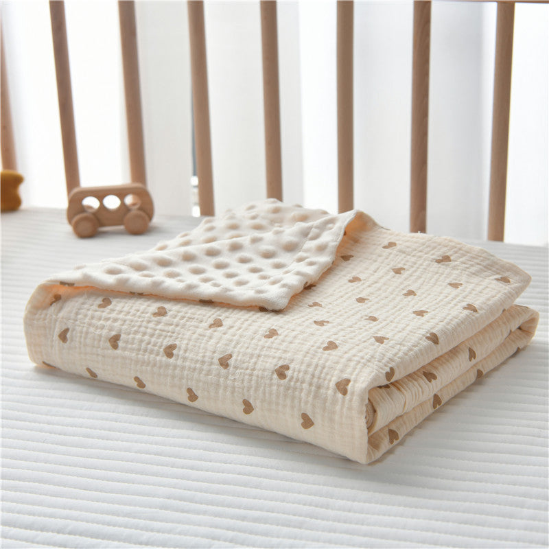 Plush Quilted Double-Sided Baby Blanket Stornfield